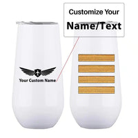 Thumbnail for Customisable Golden 4 Lines Egg Cup - view 7