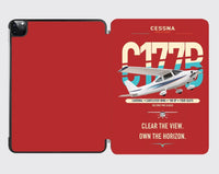Thumbnail for Cessna 177B Cardinal design on red ipad tablet case