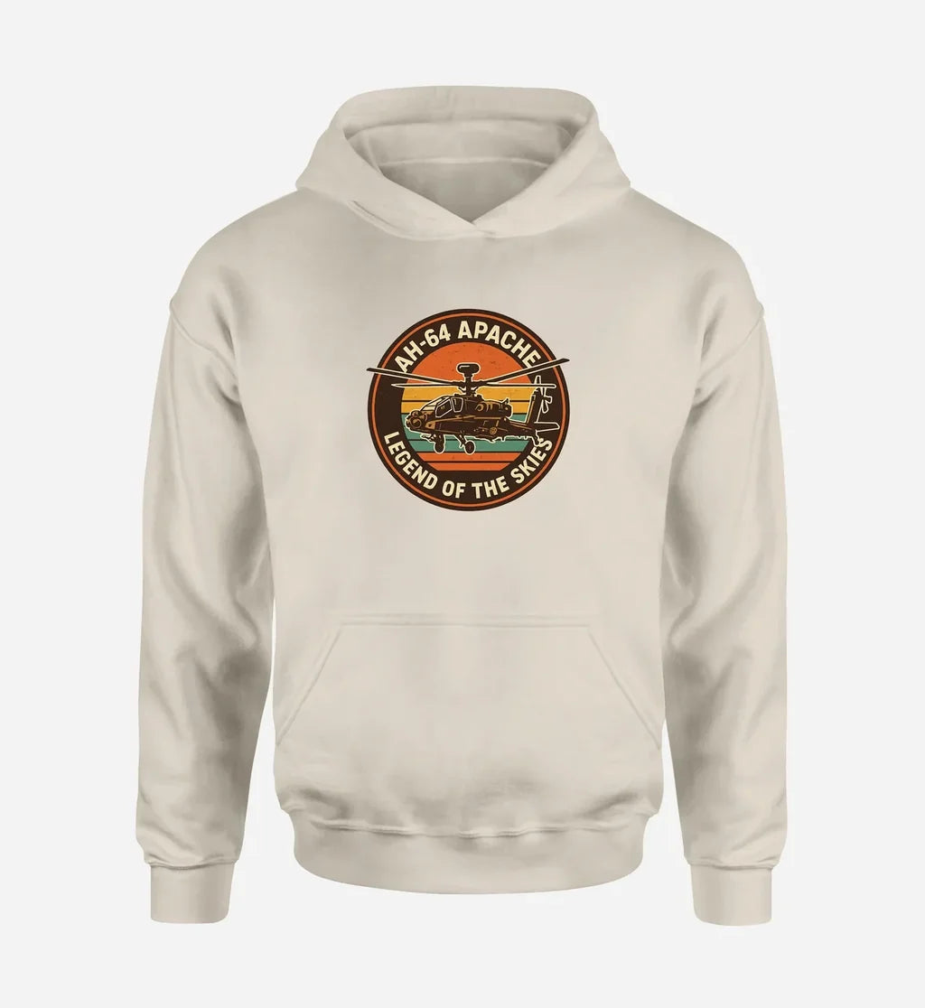 Retro Apache AH-64 Hoodie - view 7