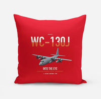 Thumbnail for WC-130J Hurricane Hunter design on red pillow
