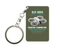 Thumbnail for DJI Neo Key Chain design on green army key chain