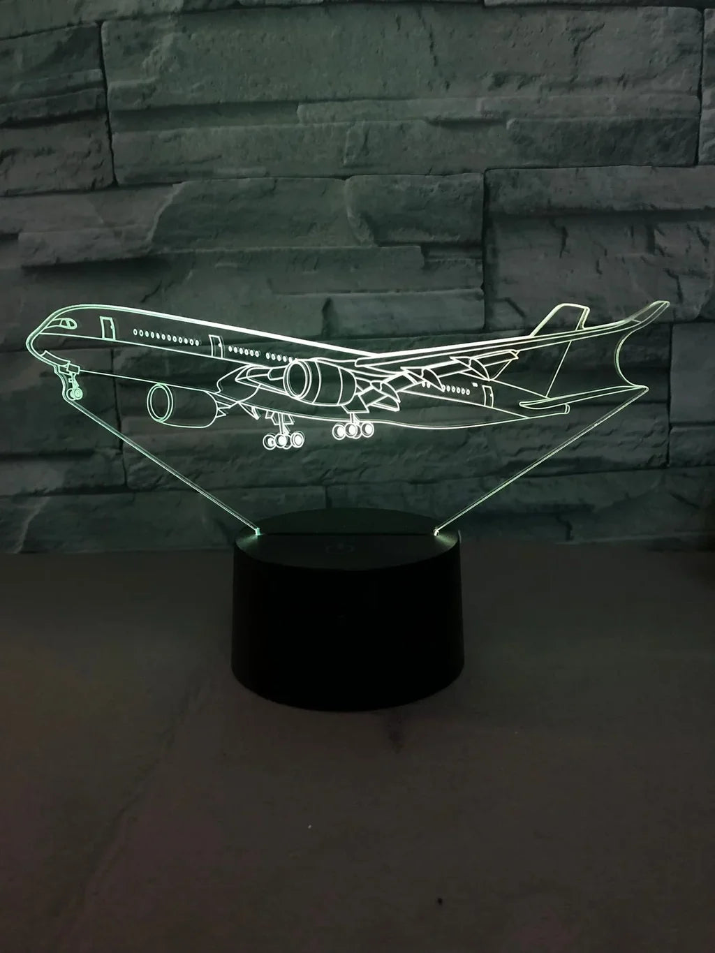 Customisable Boeing 787 3D Lamp - view 9
