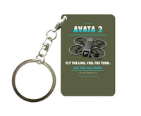Thumbnail for DJI Avata 2 Key Chain design on green army key chain