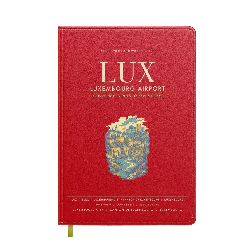 Luxembourg Airport LUX - Red
