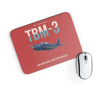 Thumbnail for TBM-3 Avenger design on red rectangle mouse pad