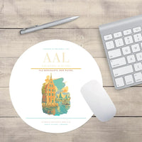 Thumbnail for Aalborg Airport AAL Mouse-Pad Round - White