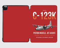 Thumbnail for C-123K Provider design on red ipad tablet case