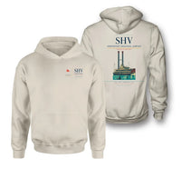 Thumbnail for Shreveport Regional Airport (SHV) design on khaki double-side hoodie