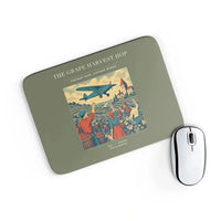 Thumbnail for VINTAGE G4445 - The Grape Harvest Hop - Designed Mouse Pads design on greenarmy rectangle