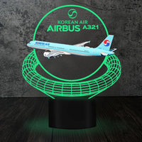 Thumbnail for Customisable Airbus A321 3D Lamp - view 7