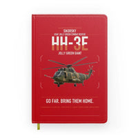 Thumbnail for Sikorsky HH-3E Jolly Green Giant design on red notebook
