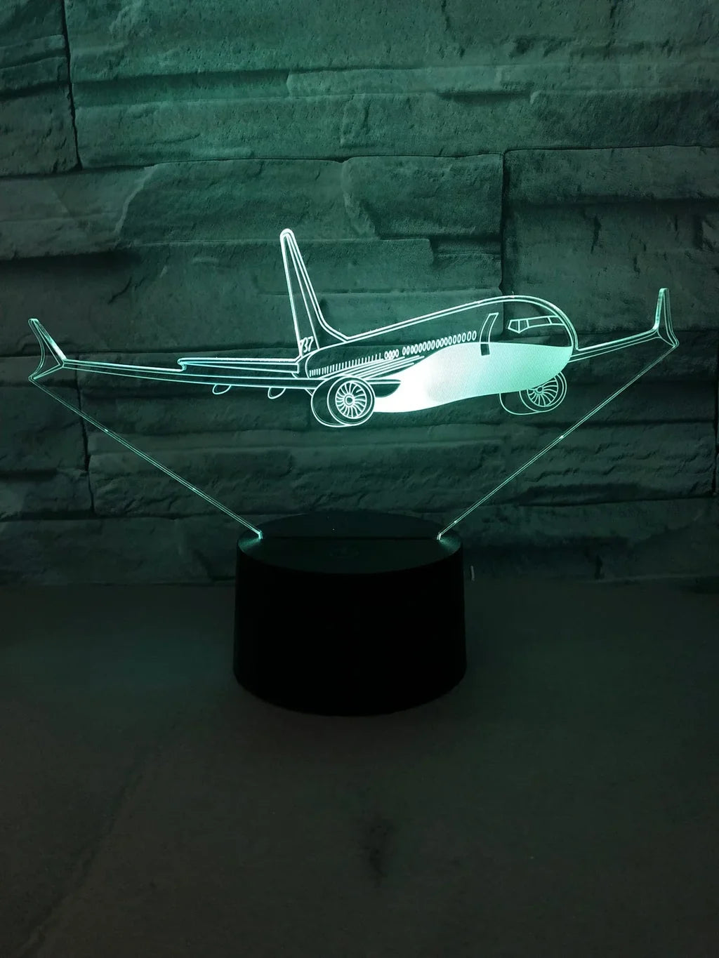 Customisable Boeing 737 3D Lamp - view 8