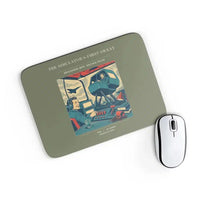 Thumbnail for VINTAGE G4462 - The Simulator's First Sweat - Designed Mouse Pads design on greenarmy rectangle