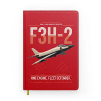 Thumbnail for F3H-2 Demon design on red notebook