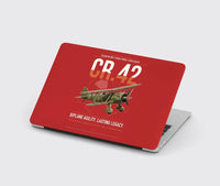 Thumbnail for Fiat CR.42 Falco design on red MacBook case