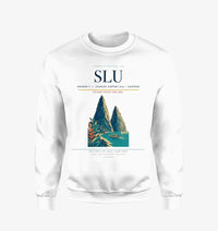 Thumbnail for George F. L. Charles Airport (SLU) design on white sweatshirt
