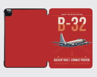 Thumbnail for B-32 Dominator design on red ipad tablet case