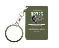 Thumbnail for BR725 Key Chain design on green army key chain