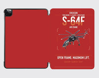 Thumbnail for Erickson S-64F Air Crane design on red ipad tablet case