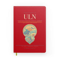 Thumbnail for Chinggis Khaan International Airport (ULN) design on red notebook