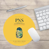 Thumbnail for Pensacola International Airport (PNS) design on yellow round mouse pad