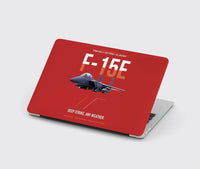 Thumbnail for F-15E Strike Eagle Deep Strike Any Weather design on red MacBook case