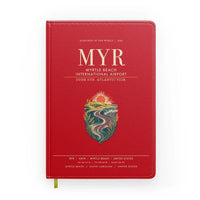 Thumbnail for Myrtle Beach International Airport (MYR) design on red notebook