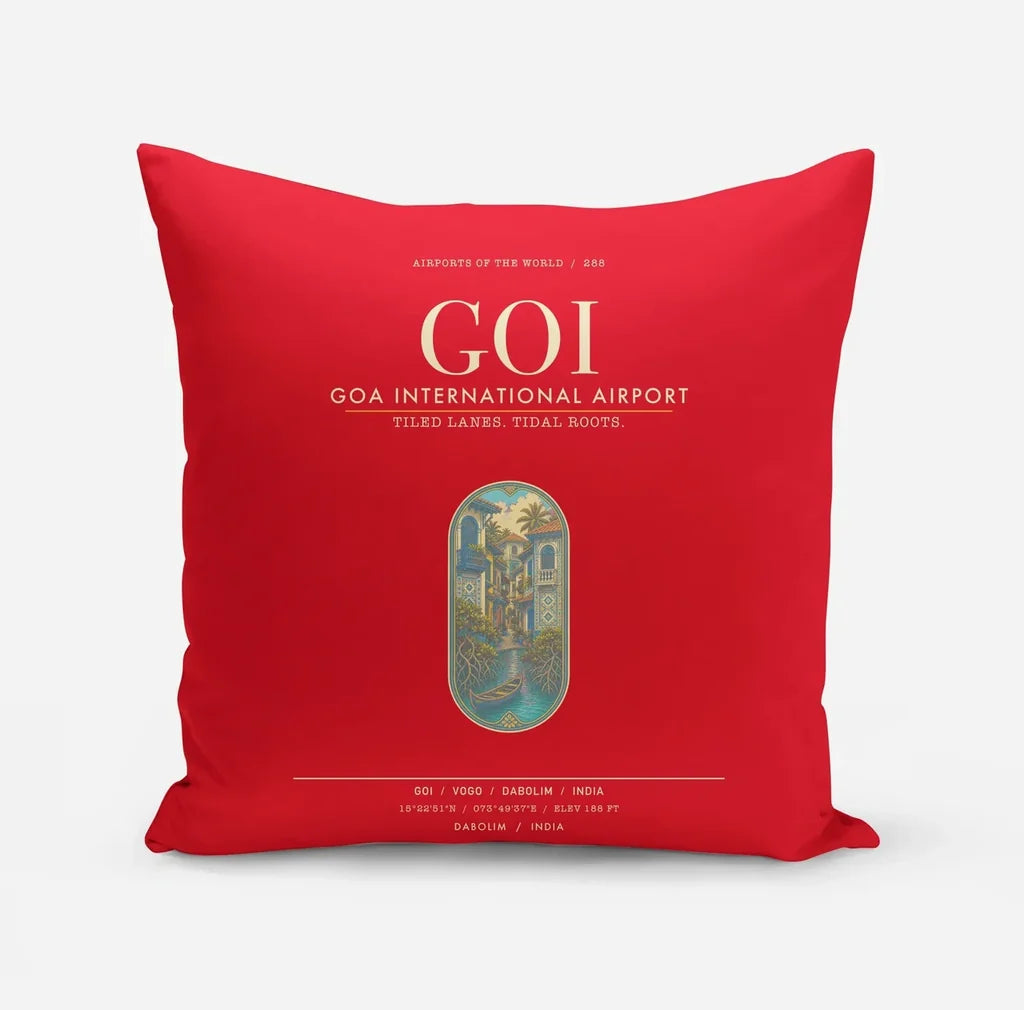 Goa International Airport Dabolim GOI - Red