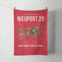 Thumbnail for Nieuport 28C.1 design on red towel