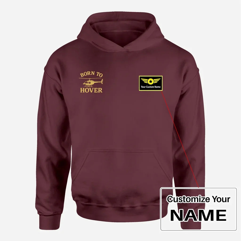 Customisable Born To Hover Hoodie - view 7