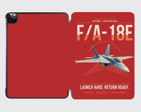 Thumbnail for F-A-18E Super Hornet design on red ipad tablet case