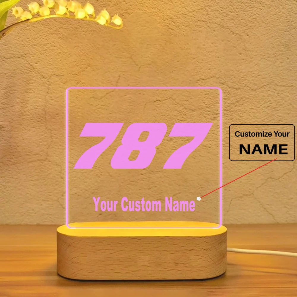 Customisable Boeing 787 Lamp - view 7
