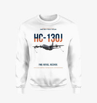 Thumbnail for HC-130J COMBAT KING II design on white sweatshirt