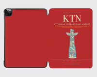 Thumbnail for Ketchikan International Airport (KTN) design on red ipad tablet case
