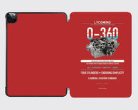 Thumbnail for O-360 design on red ipad tablet case