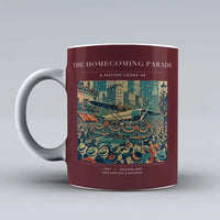 Thumbnail for VINTAGE G4053 - The Homecoming Parade - Ceramic Mug design on darkred