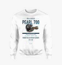 Thumbnail for PEARL 700 design on white sweatshirt