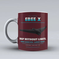 Thumbnail for eBee X Mug design on dark red ageagle
