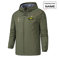 Thumbnail for Aviation Alphabet Rain Jacket - view 7