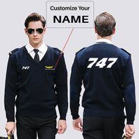 Thumbnail for Customisable Boeing 747 Sweater - view 7