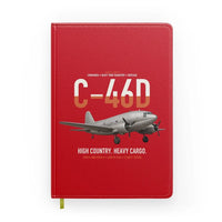 Thumbnail for C-46D Commando design on red notebook