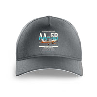 Thumbnail for Grumman American AA-5B Tiger design on gray printed hat