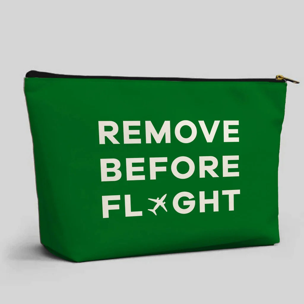 Remove Before Flight Zipper Pouch - view 7
