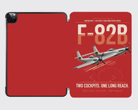 Thumbnail for F-82B Twin Mustang design on red ipad tablet case