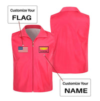 Thumbnail for Customisable Flag & Name Vest - view 7