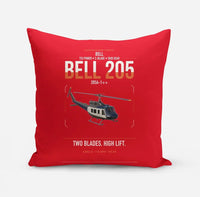 Thumbnail for Bell 205A-1++ design on red pillow