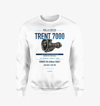 Thumbnail for TRENT 7000 design on white sweatshirt