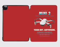 Thumbnail for DJI Mini 2 design on red ipad tablet case