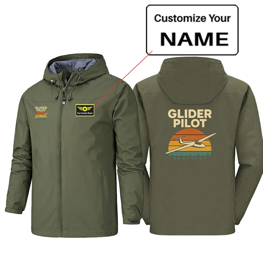 Retro Glider Rain Jacket - view 7