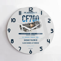 Thumbnail for CF700 design on light gray no frame wall clock